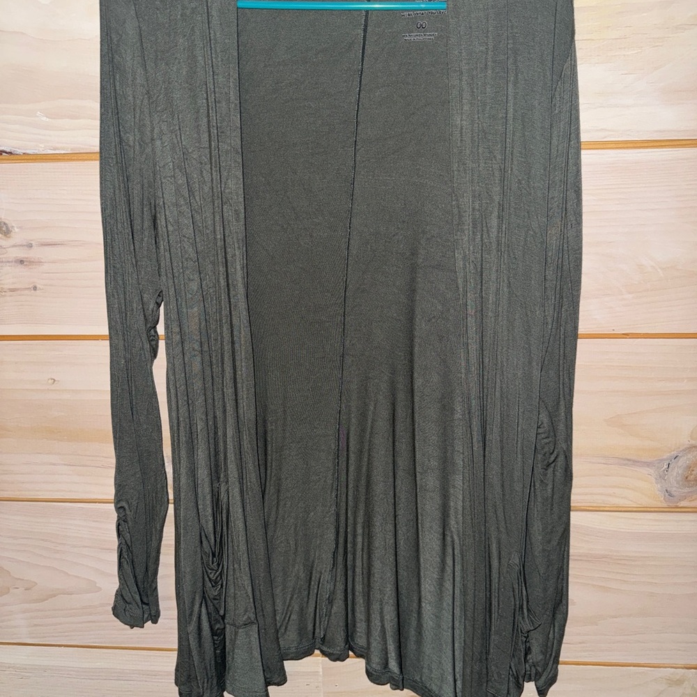 Torrid Dark Olive Women's cardigan